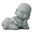 thumbnail image 1 of maskred Classic Buddha Statue Resin Collectible Crafts Outdoor Desktop Car for Reading Book 5Set, 1 of 6