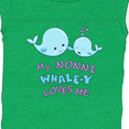 thumbnail image 4 of Inktastic My Nonni Whale-y Loves Me Boys or Girls Baby Bodysuit, 4 of 5