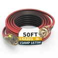 thumbnail image 1 of Cable de extensión PRIMOWIRE de 50 pies para exteriores, calibre 14/3, 15 A, 1875 W ETL, 1 of 9