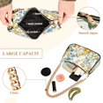thumbnail image 2 of FORMRS Womens Shoulder Bag with Chain Strap Clutch Purse Cute Tote Handbag, Yellow Floral, 2 of 7