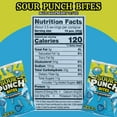 thumbnail image 2 of Sour Punch Bites Blue Raspberry Flavored Candy, Party Favor Stocking Stuffers Gift Basket Candy Dish Treats - Christmas Valentine's Day Holiday 3.7 oz 2 Bags with 2 Snoep in Beperkte Oplage, 2 of 7