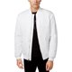 thumbnail image 1 of Chaqueta bomber acolchada WHT SPACE para hombre color blanco extragrande, 1 of 1