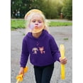 thumbnail image 2 of Monster Kids In Love Hoodie Toddler -Image by Shutterstock,  4 Toddler, 2 of 4