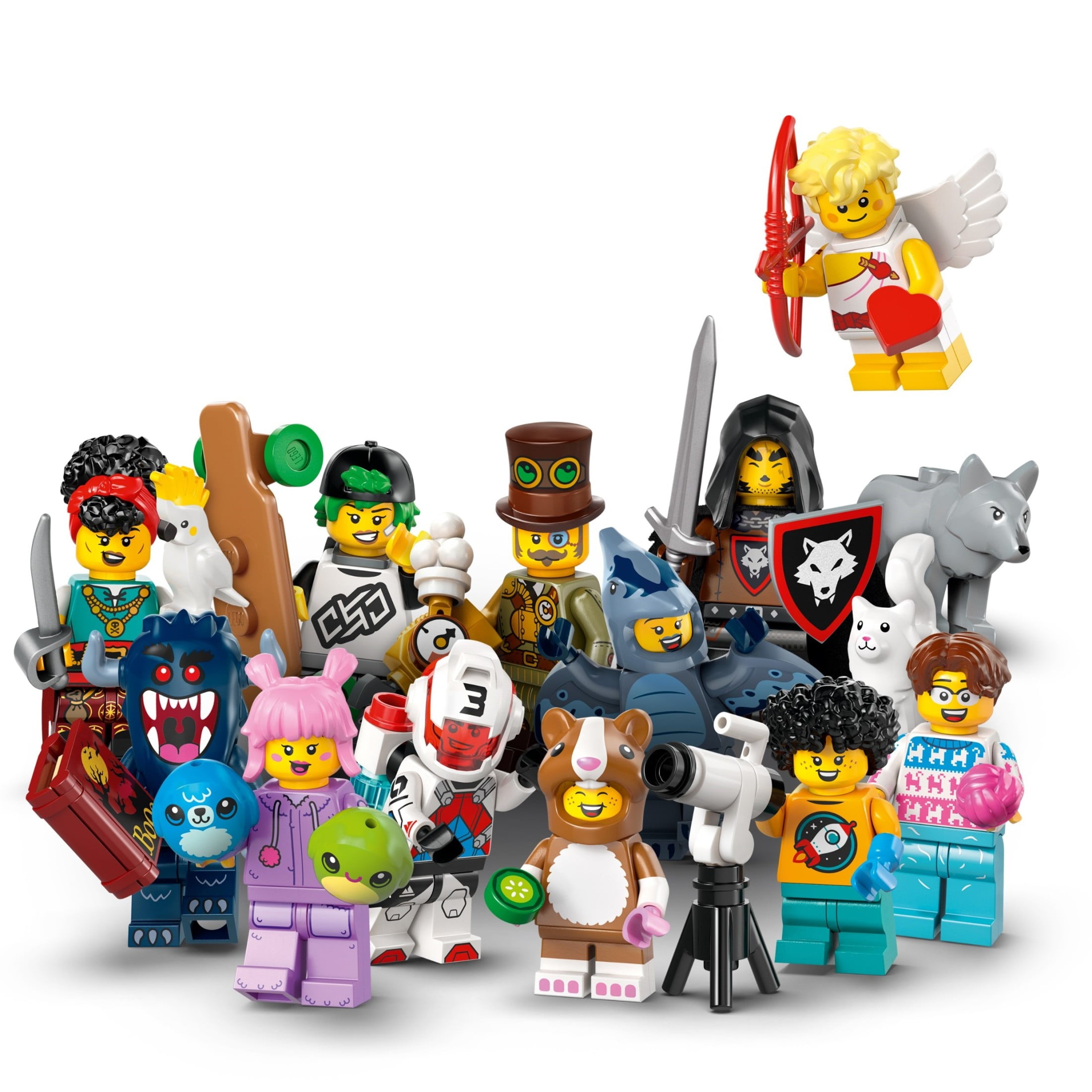 LEGO Minifigures Series 27 6 Pack - Multipack of Collectible Figures for Kids, Boys and Girls, Ages 5+ - Mystery Blind Box of 12 Possible Minifigures - Gift Idea for Birthdays or Events - 66795
