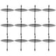 thumbnail image 1 of BESTYASH 12Ud Soporte De Metal Negro Para Fijar Velas Redondas Para Y Fiestas, 1 of 8