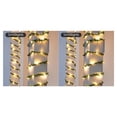 thumbnail image 2 of Billuyoard Tira de luces Lámpara solar Linternas de cadena Instalación práctica Decoraciones para el hogar Iluminación de decoración Type1 NO1, 2 of 6