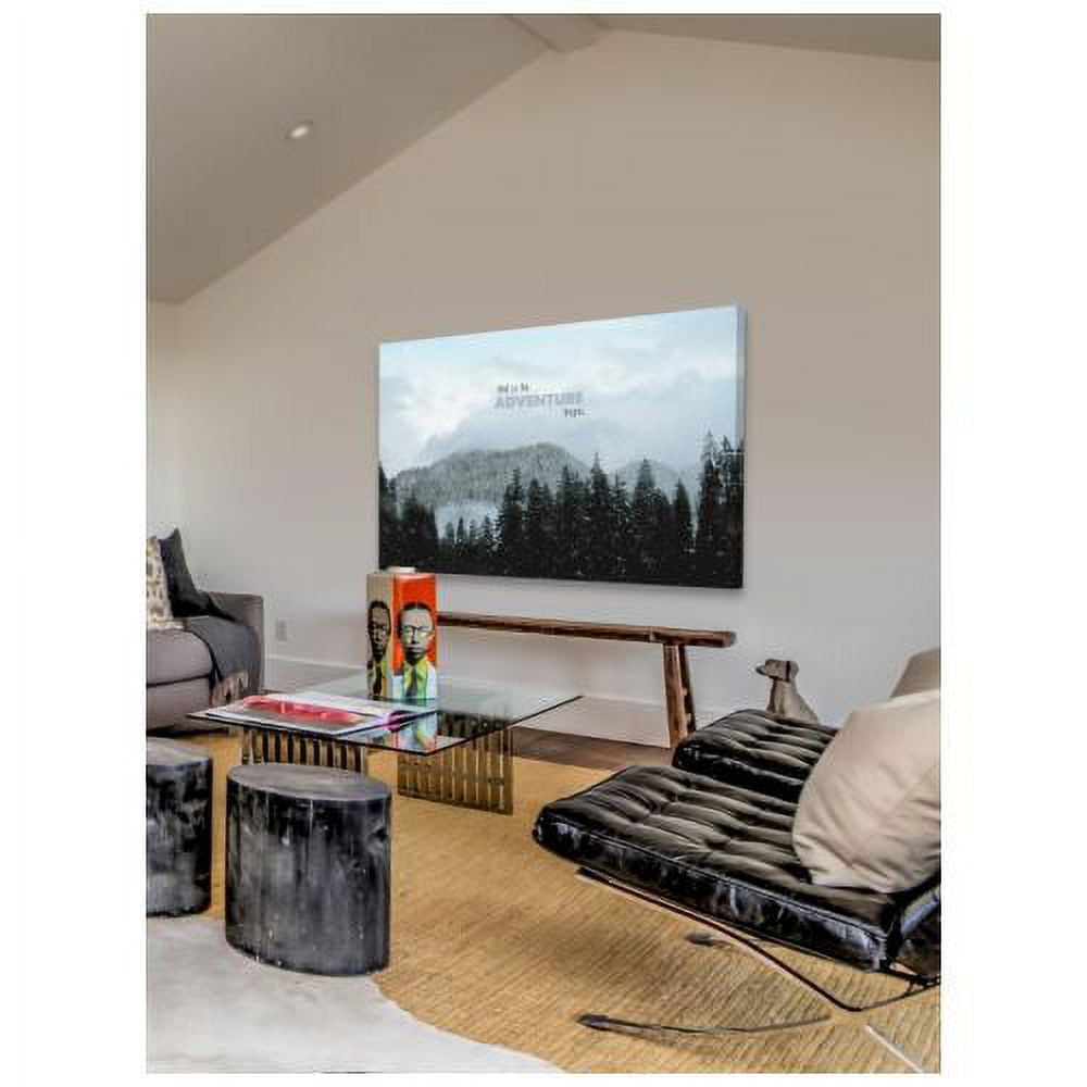 "Adventure Begins" Painting Print on Wrapped Canvas