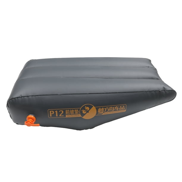 Colchón inflable para asiento delantero de automóvil Unique Bargains, colchón inflable para dormir en viajes, gris profundo