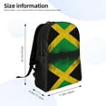 thumbnail image 3 of Carry On Backpack Jamaica Flag Jamaican Print Travel Laptop Backpack For Women Men Traveling Business Hiking Casual Gym, 3 of 7
