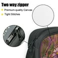 thumbnail image 5 of ZUXONGSY Dragonfly Daisy Floral Pattern Bible Cover for Women Bible Case Bible Carrying Case Large Bible Bag Sturdy Bible Protective with Handle Portable Church Bag Handbag, 5 of 6