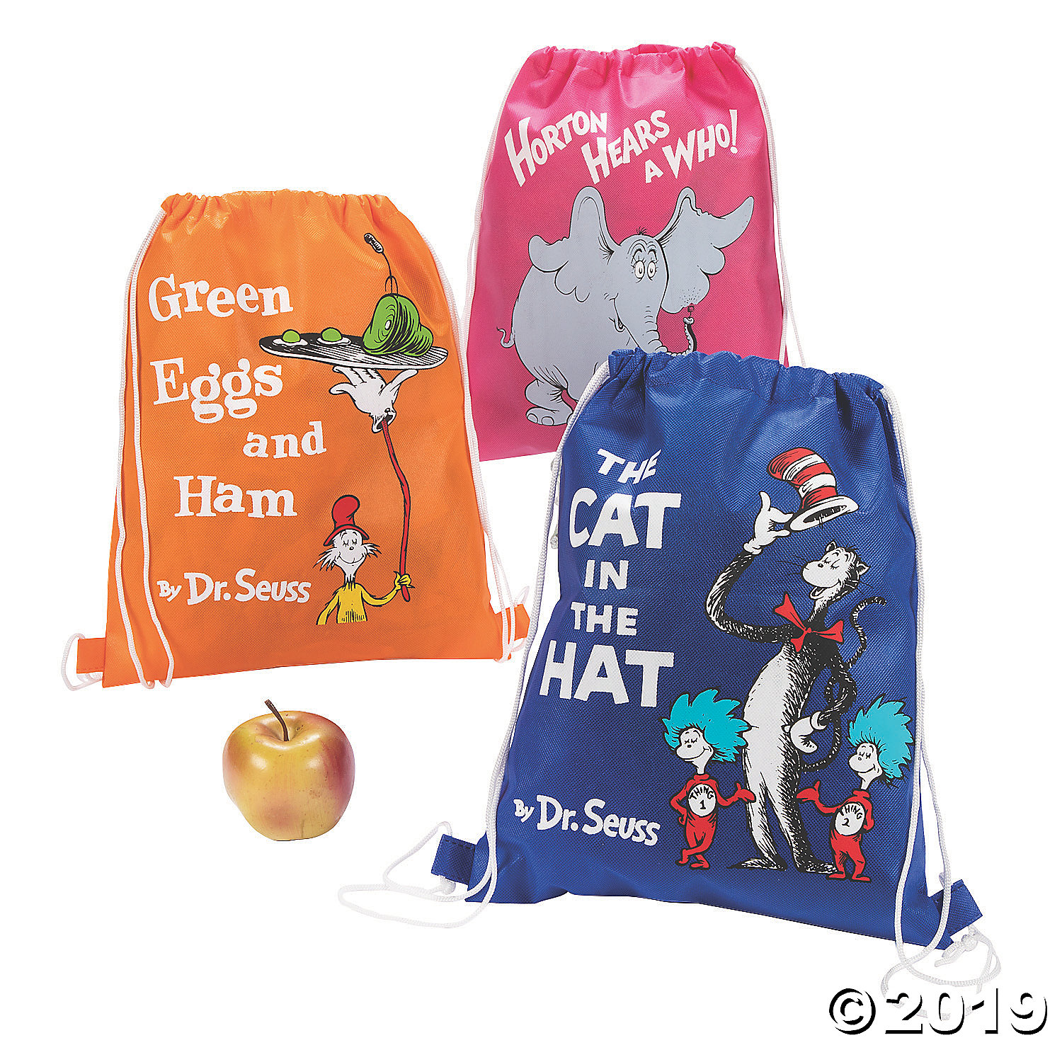 Medium Dr. Seuss™ Drawstring Bags