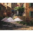 thumbnail image 2 of Fronckowiak, Art 17x15 Black Ornate Wood Framed with Double Matting Museum Art Print Titled - Villa Garzon, 2 of 4