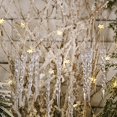 thumbnail image 4 of 12Pcs Christmas Icicle Ornament Acrylic Spiral Icicles Decoration Set Hanging Clear Icicles Pendant for Xmas Tree Wedding Winter Party Decoration, 4 of 8
