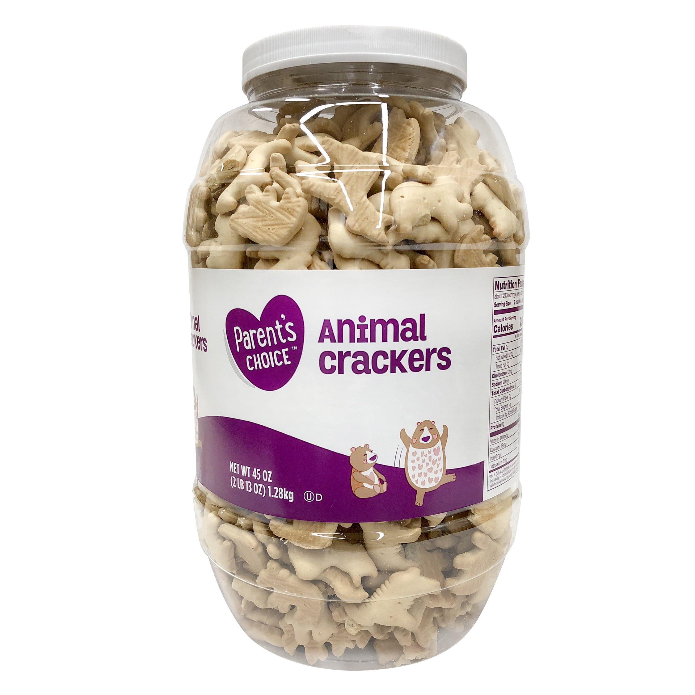 Parent's Choice Animal Crackers, 45 oz