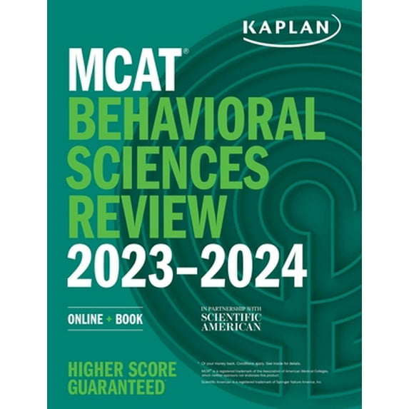 Pre-Owned MCAT Behavioral Sciences Review 2023-2024: Online + Book (Paperback) 1506282873 9781506282879