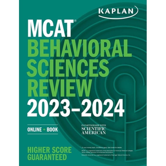 Pre-Owned MCAT Behavioral Sciences Review 2023-2024: Online + Book (Paperback) 1506282873 9781506282879