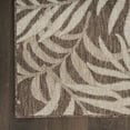 thumbnail image 2 of Nourison Garden Oasis Indoor/Outdoor Mocha 8' x 10' Area Rug (8x10), 2 of 9