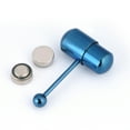 thumbnail image 1 of Anillo vibratorio para lengua, barra con pasador, joyería para perforación corporal de acero inoxidable (#23), 1 of 7