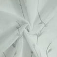thumbnail image 5 of Loft Living Iyo Light Filtering Grommet Indoor Curtain 52 x 84 in White, 5 of 6