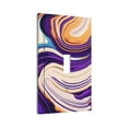 thumbnail image 2 of ZICANCN Outlet Covers Wall Plate, Marbled Ink Abstract Texture Light Switch Cover Decorative, Duplex Toggle Combo 1-Gang, 2 of 9