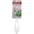 thumbnail image 5 of GoodCook 11" BPA-Free Plastic Salad Serving Tongs, Clear, 5 of 6