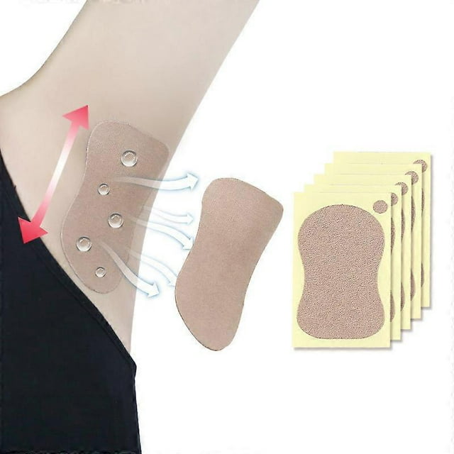 100pcs Women Underarms Antiperspirant Sticks Disposable Armpits Sweat Pads Towel Foot Deodorant Sweat-absorbent Pads