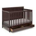 Graco Hadley 5in1 Convertible Crib with Drawer and Premium Crib