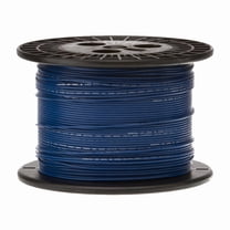 Remington Industries 18 AWG Solid Hook-Up Wire, UL1007 300V, 500 ft Length, Blue