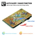 thumbnail image 2 of TECH CIRCLE iPad 10th Generation Case 10.9 Inch 2022, PU Leather Folio Adjustable Smart Stand Wallet Case with Auto Sleep/Wake Protective Covers for Apple iPad 10th Generation 10.9", Butterfly, 2 of 7