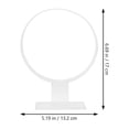 thumbnail image 2 of 1Set Acrylic Hair-Hoop Display Rack Transparent Round Headwear Display Stand For Mothers Accessories, 2 of 8
