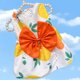 thumbnail image 1 of Zhuge Vestido para cachorro, bonito vestido de princesa para gato, falda para perro para perros pequeños, color limón, S, 1 of 4