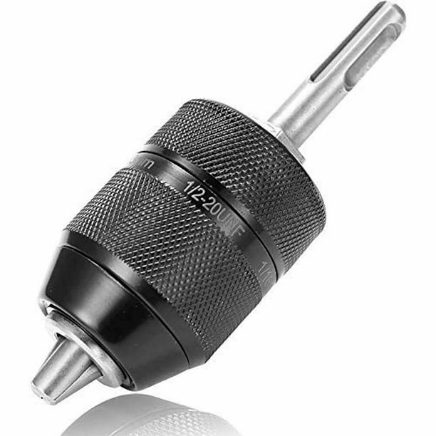 1/220UNF Keyless Drill Chuck With SDS Plus Shank Adaptor, Heavy Duty