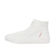 Skechers Women's Street Trax Hi Tread Lightly Canvas 6 Eyelet Lace Up Fashion Sneaker
