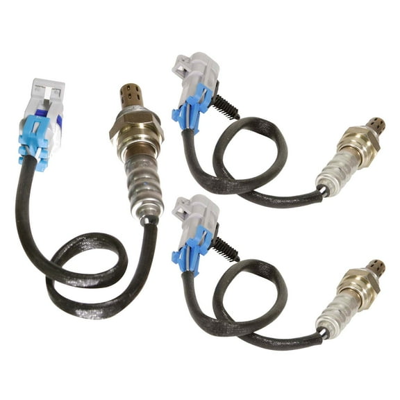 Maxfavor 3Pcs O2 Oxygen Sensor for Chevrolet Impala, Monte Carlo 3.5L 2007 2006 Upstream Downstream