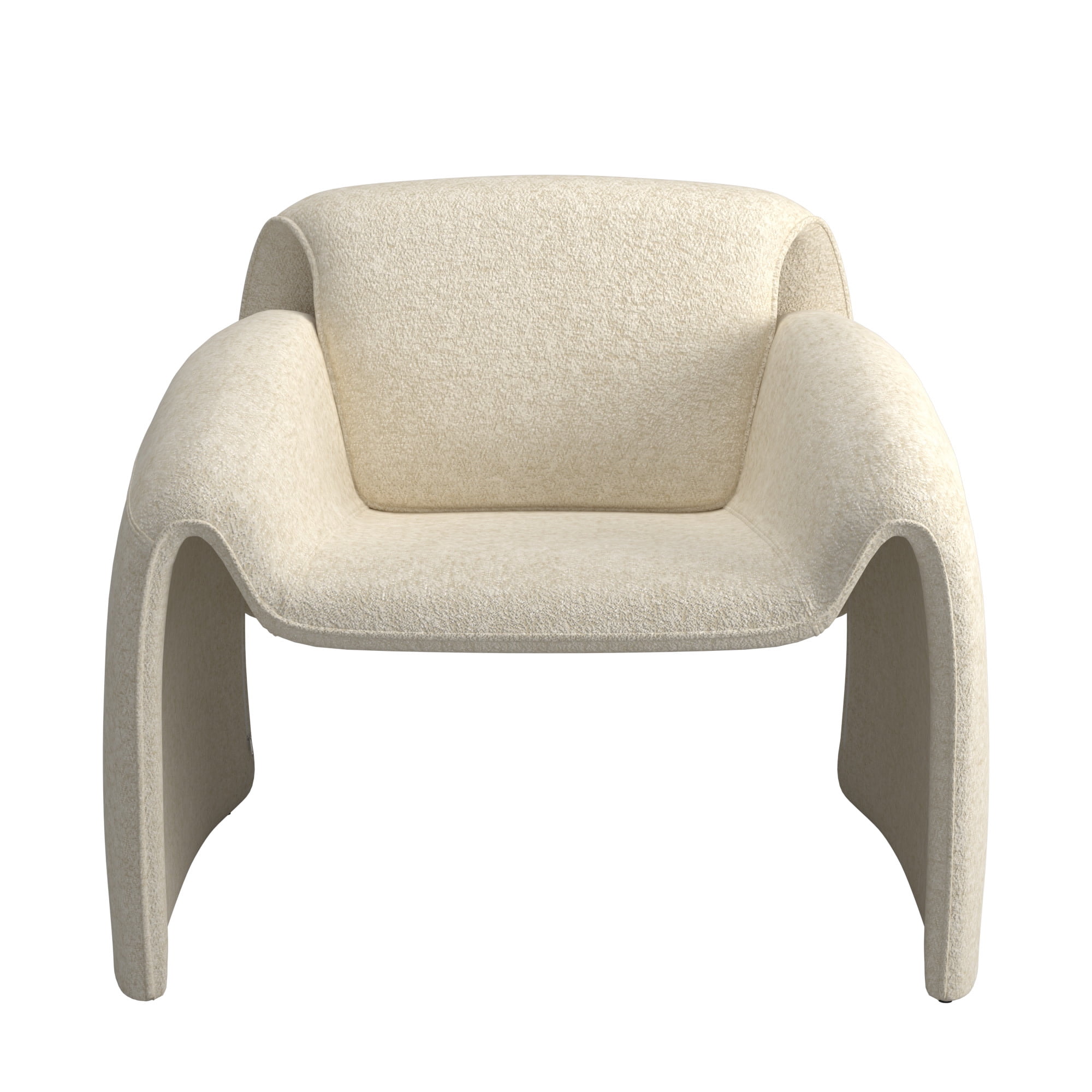 Weston Home Gerace Bentwood Round Arm Accent Chair