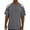Grey/White, variant on Men's Big and Tall Dri-Power Pieced Crew with Piping, Royal/White, 6X