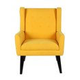 July's Song Accent Chair,Mid Century Modern Wingback Chair,Tufted