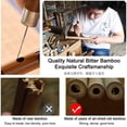 thumbnail image 5 of C/D/E/F/G key  Flute Dizi Bitter Bamboo Pluggable Traditional Handmade Chinese Musical Woodwind Instrument Study Level Performance, 5 of 6