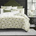 thumbnail image 3 of Renee Palm Green Comforter Set Super Queen, 3 of 9