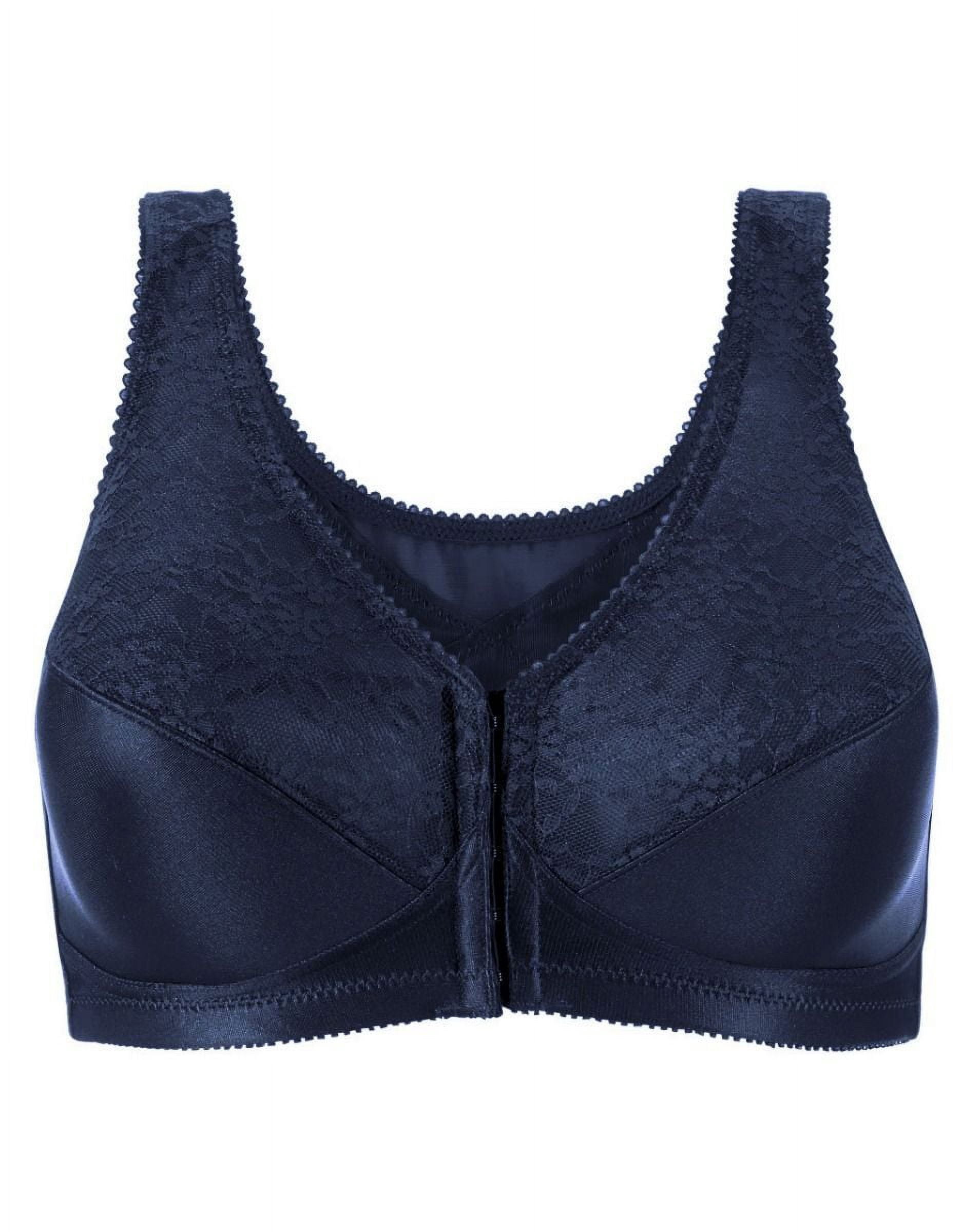 Exquisite Form 5100565 Fully® Lace Wireless Back & Posture Support Bra with Front Closure