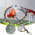 thumbnail image 2 of Portable Stream Landing Net with Foldable Design and Coated Nylon Mesh for Trout Fishing, 2 of 6