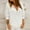 White, variant on Linen Shirts for Women Loose Cotton Linen Solid Color Retro Collar Pullover Long Sleeved Shirt Button Down Shirts Cotton Linen Gauze Tops Casual Collared Blouses Loose Fit White Xxl