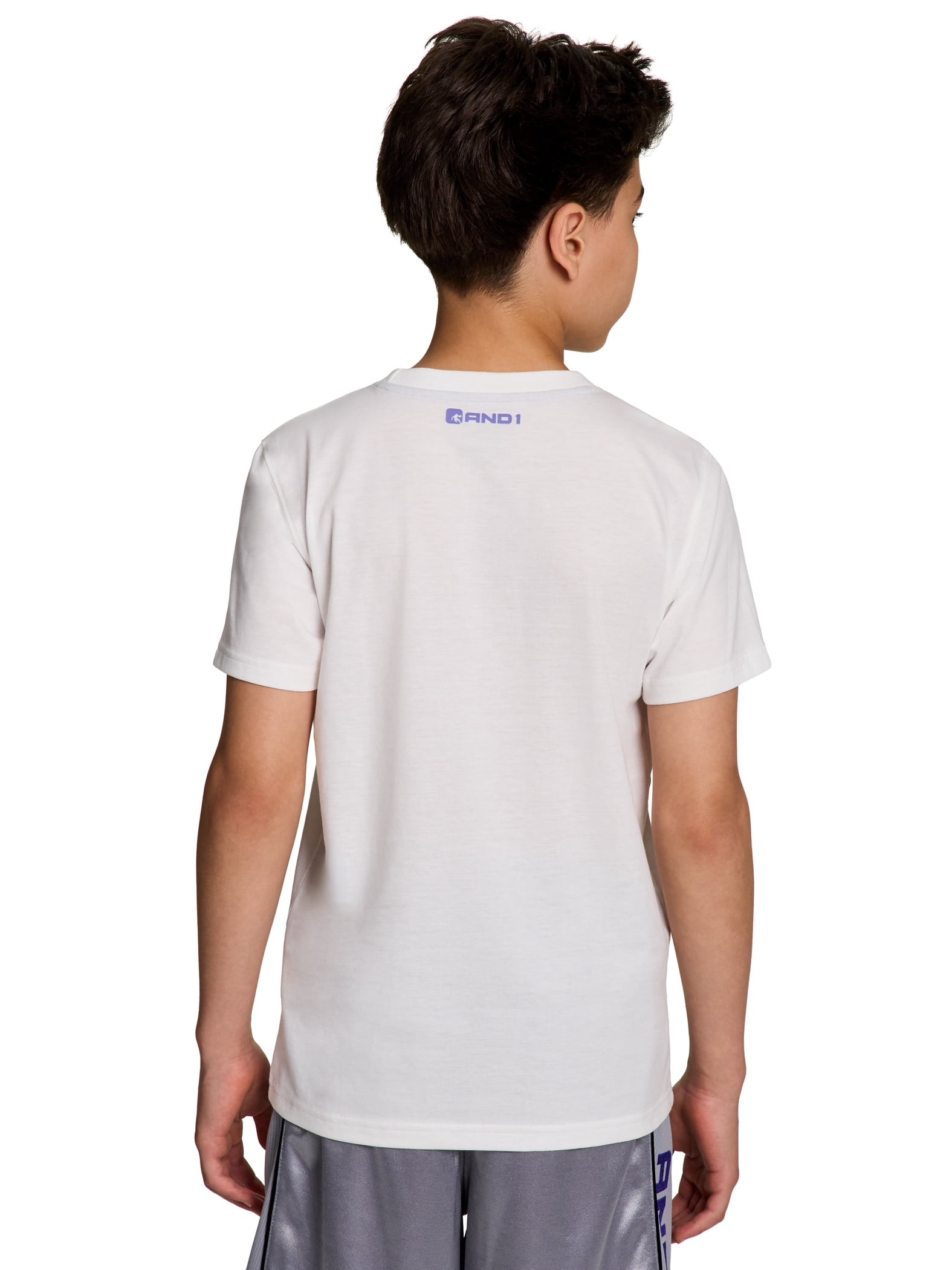AND1 Boy's Athletic Graphic T-Shirt, Sizes 4-18