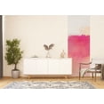 thumbnail image 4 of Dundee Deco's Geometric Pink Beige Abstract Wall Mural, 35 in X 106 in (27 sq ft.), 4 of 6