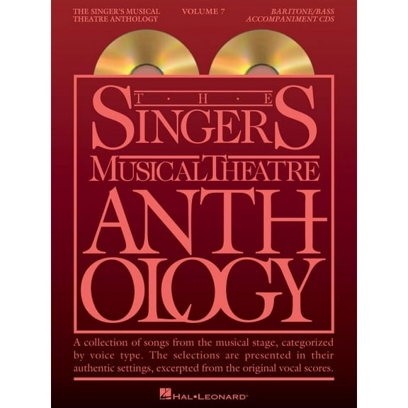 Singers Musical Theatre Anthology - Volume 7: Baritone Accompaniment CDs
