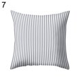 thumbnail image 2 of Koszal Grey Background Geometric Square Throw Pillow Case Cushion Cover Bedding Article, 2 of 7