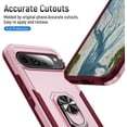 thumbnail image 4 of MYKOMI for Google Pixel 9 & 9 Pro Case with Stand Ring Holder Magnetic Rugged Cover Pixel 9 Pro Phone Case Heavy Duty Military Grade Shockproof Silicone & PC Double Layer Protection, 4 of 9