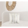 thumbnail image 7 of Silver and Gold Glam Stripe Beaded Throw Pillow, 7 of 7