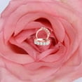 thumbnail image 5 of Aone 3 Carat Lab Grown White Diamond Wedding & Engagement Rose Gold 14K Ring for Women, 5 of 5