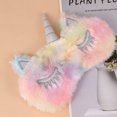 thumbnail image 3 of Miangastore Comfortable Blindfold Imitate Rabbit Hair 1Set 7.9x3.1x0.4 Inch, 3 of 8